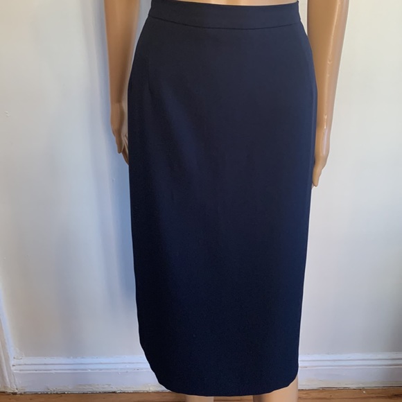 LESLIE FAY 2 PC Skirt& Coat Length Blazer - Picture 7 of 9